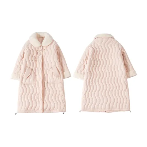 CAIHENGTONG Ночная сорочка Женская Абрикосовый Розовый