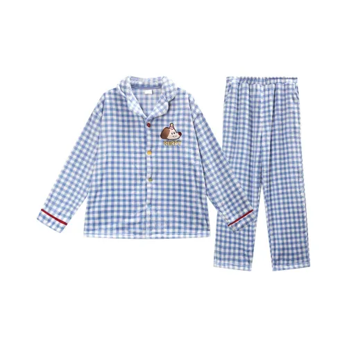 GUKOO Пижамный комплект мужской небесно-голубой