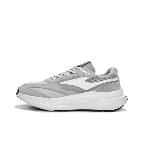 Erke Sports Life Collection Юбка Устойчивая к истиранию Низкий Топ Повседневный Мужской Серый Белый