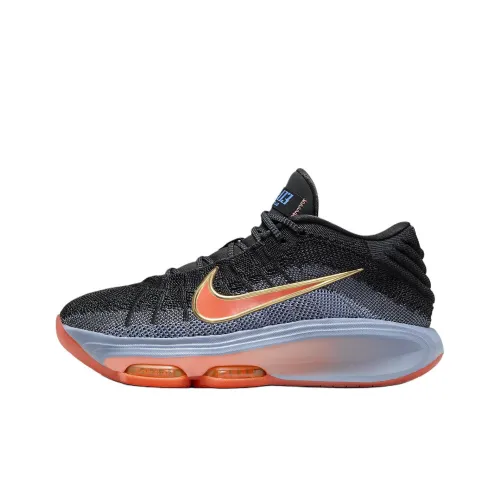 Nike Air Zoom GT Hustle 3 Slip-resistant Abrasion-resistant Low-top Баскетбольные кроссовки Женские Черные