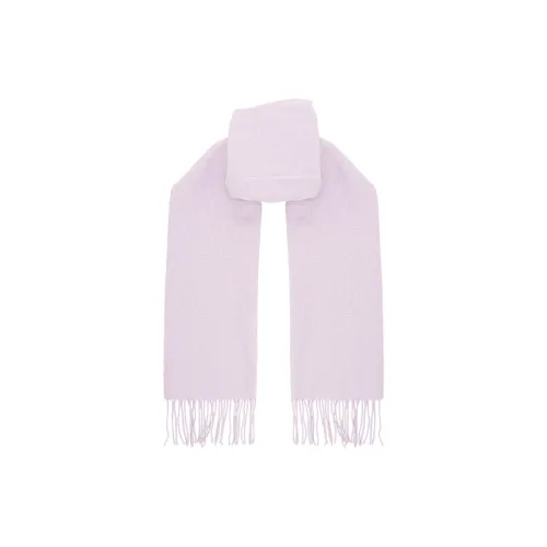 Valentino Шерсть Вязаные Шарфы Женские Фиолетовые