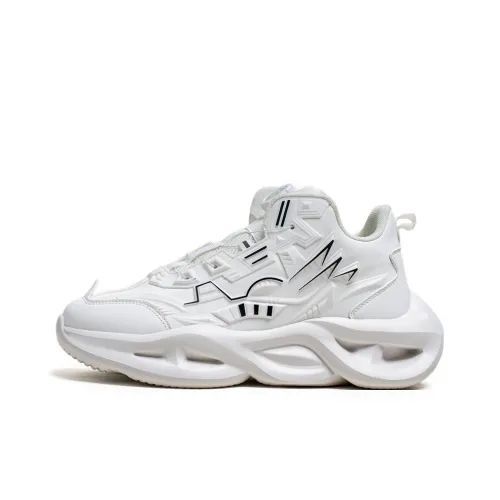 YIVELOVE Устойчивый к истиранию Легкий Увеличивающий Высоту MID Топ Толстая подошва Мужские Кроссовки