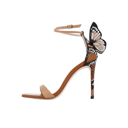 SOPHIA WEBSTER Chiara One Strap Sandals 10 см Женские Коричневый