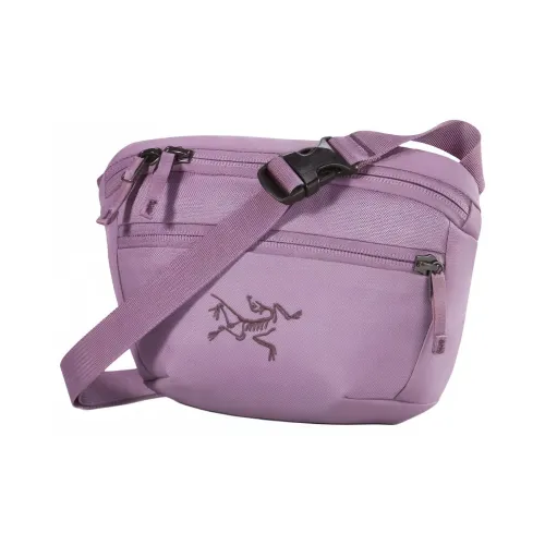 Arcteryx Mantis 1,5L Сумка через плечо Бананка На открытом воздухе Сумка Переработанный полиэстер Синцзи Фиолетовый Унисекс