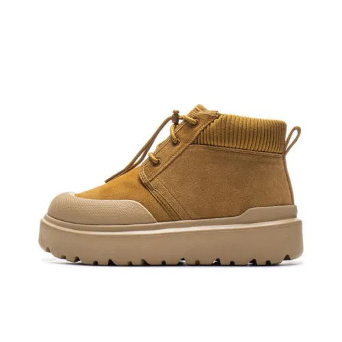 LINING Cocoa HI Скейтборд Кроссовки MID Топ Коричневый Женские