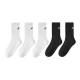 5 пар (3 белых + 2 черных)