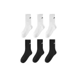 6 пар (3 белых + 3 черных)