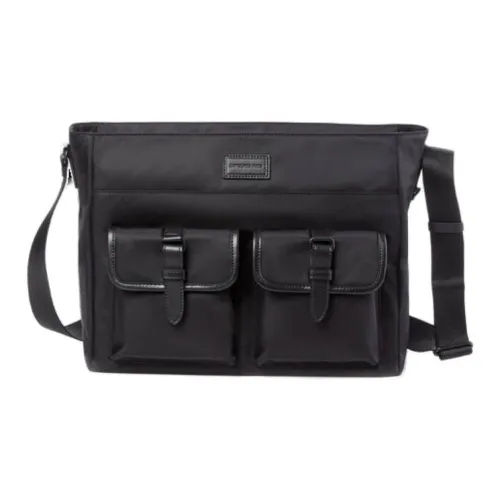 SAMSONITE ROTHES Нейлоновая сумка-мессенджер сумка через плечо мужская черная