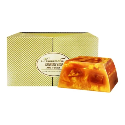 KASANRIN Golden Feather Gold Prestige Amber Gold Box Soap Cleaning Refreshing 100г 200г 1200г