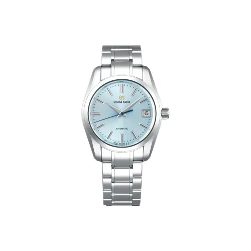 GRAND SEIKO Автоматический Ручной Механизм Нержавеющая Сталь Ремешок Часы 37 мм Женские Часы Синий Циферблат