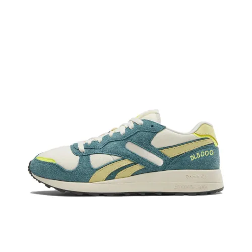 Reebok DL5000 Low Топ Беговые кроссовки Унисекс Зеленый Бежевый