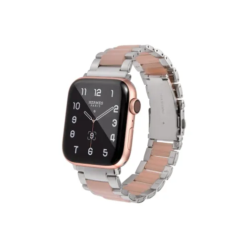 Часы LONGYUGU Полоска Apple Совместимость Нержавеющая сталь Материал смола