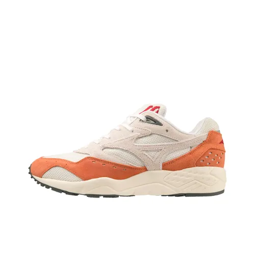 Mizuno Contender Slip-resistant Abrasion-resistant Low Top Casual Running Shoes Unisex Beige Orange Мицубо Контендер Противоскользящий Устойчивый к истиранию Низкий Топ Повседневные Беговые Кроссовки Унисекс Бежевый Оранжевый