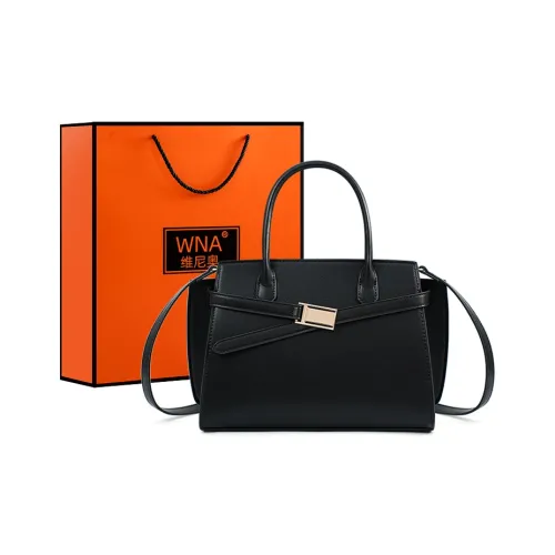 Vigno Сумка через плечо из синтетической кожи обычная женская черная