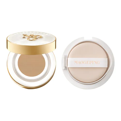 MAOGEPING Starlight Lockdown Liquid Foundation Air Cushions Correcting Skin Tone 14g+14g