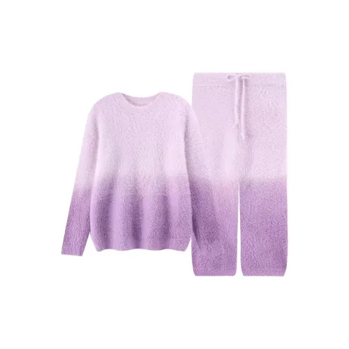 WANANNI Пижамный комплект женский фиолетовый