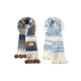 2 шт (Синий коричневый + Сине-белый)