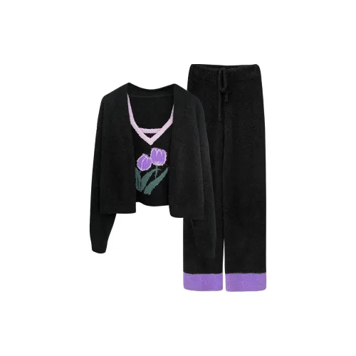 WANANNI Пижамный комплект женский черный