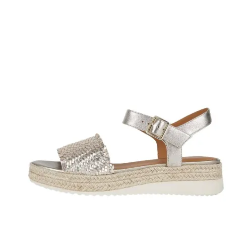 GEOX Eolie One Ремень Сандалии 5,5 см Женские Шампанское