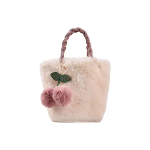 UNIQLO Сумка через плечо из искусственного меха маленькая сумка женская цвет экрю