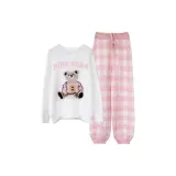 Бело-розовый