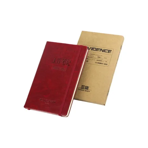 THREE Центральная часть Красный Основа Искусственная кожа Ноутбук Notebook PLANNER Diary Мерч по IP