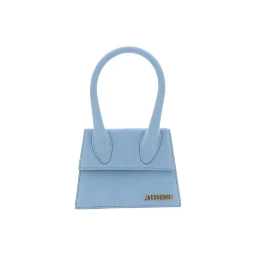 Jacquemus Телячья кожа Сумка Женская Светло-синяя