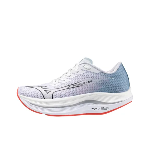 Mizuno Shock Absorbers Slip-Resistant Low Top Беговые кроссовки Женские Белые