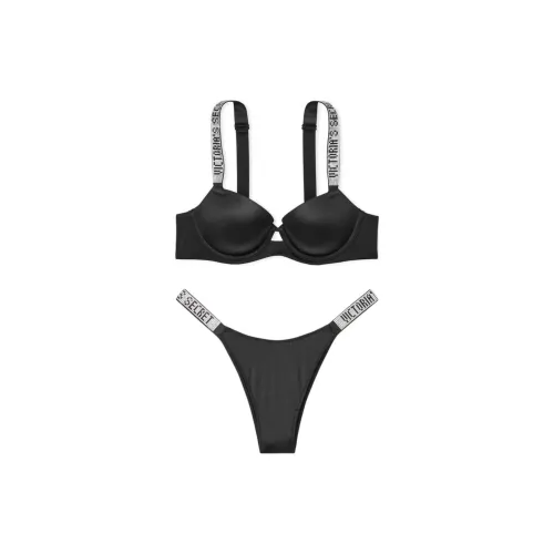 Victoria's Secret Набор Черное Женское нижнее белье Sets
