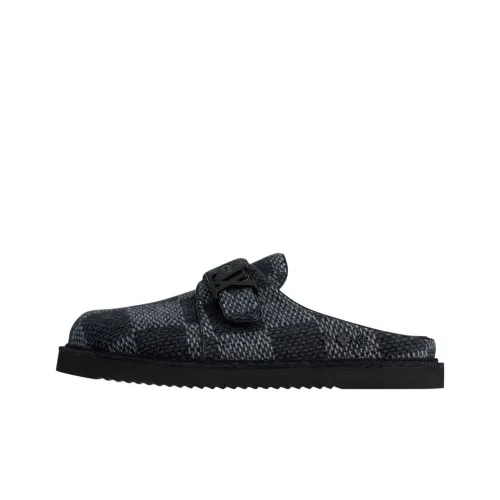 LOUIS VUITTON Easy Домашние тапочки Мужской Черный