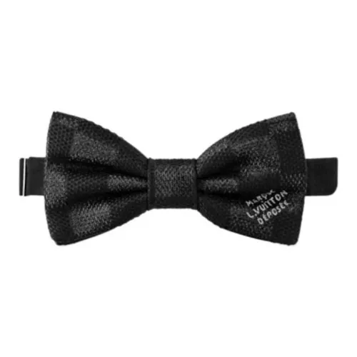 LOUIS VUITTON Шелковые галстуки Мужской Черный