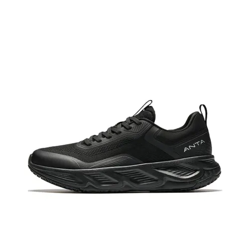ANTA Беговые кроссовки Low Top Черные Мужские
