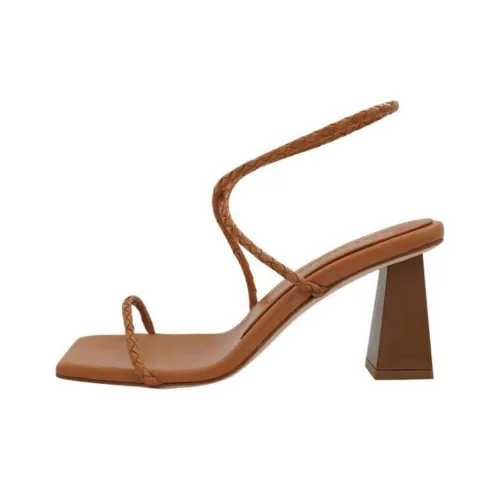 DEAR FRANCES One Ремешок Сандалии 7 см Женские Коричневый