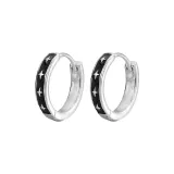 Серьги-кольца "Звезда" [1 пара]