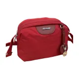 Серебряная бусина, красный