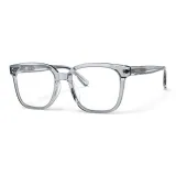 Прозрачно-серый + [0 Стоимость&] Защита от синего света Линзы 0 Степень