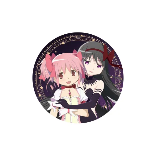Aniple Theater Edition Девочка-волшебница Мадока Кронштейн Модель Олень Eye Круглый XIAOMEI Пламя Значки