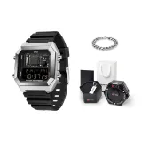 Черно-серебристый