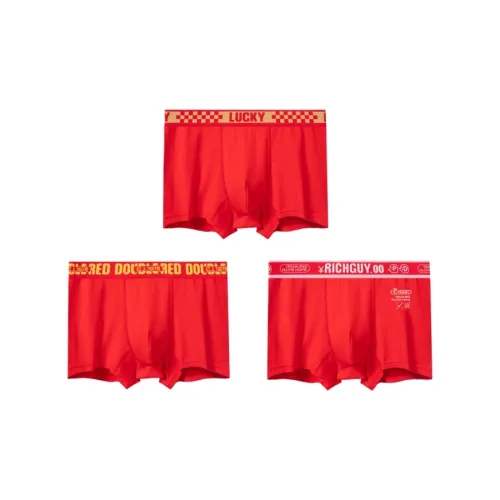 Qiao Ni Tong Трусы Мужские упаковка из 3 штук