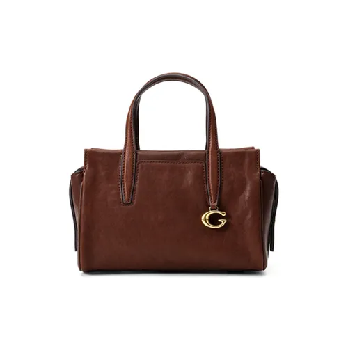 HONGU Корова Кожа с Синтетической Кожей Сумка Маленькая Женская Какао Коричневый Темно-Черный