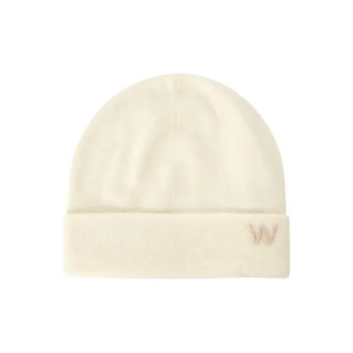 'S MAX MARA Кашемир Шапки-бини Женские Экрю