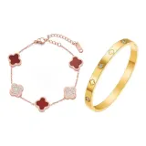 Красный клевер четырехлистный, коллекция