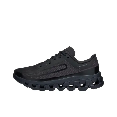 On Cloudflow 4 Slip-resistant Abrasion-resistant Low Top Casual Running Shoes Women's Black На Cloudflow 4 Противоскользящий Устойчивый к истиранию Низкий Топ Повседневные Беговые Кроссовки Женские Черные