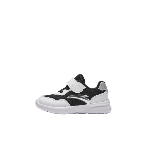 Antakids Anti KICK Дышащий Легкий Амортизация Низкий Топ Обувь для малышей Черный Белый Infant And Toddler