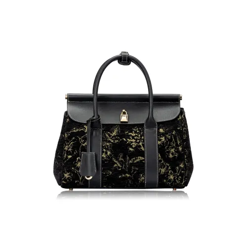 ROBERTA DI CAMERINO Сумки Элегантный черный Золотой Женские