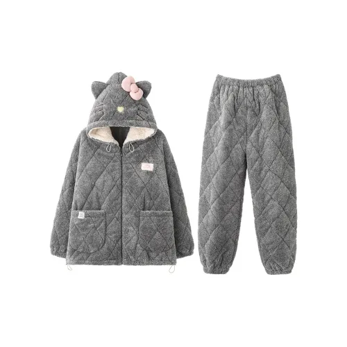 MIOJUER Пижамный комплект женский цвет темно-сланцевый серый