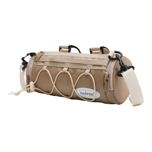 VAOPER Нейлоновая цилиндрическая сумка сумка Car Head сумка через плечо мужская черная хаки