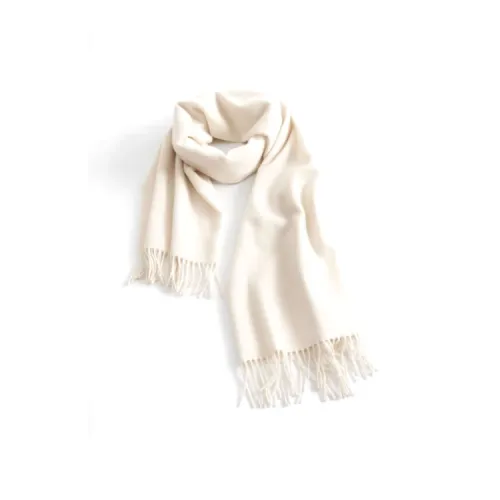 Other Stories Wool Knit Шарфы Женские Кремовый