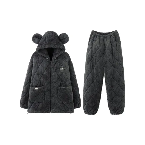 MIOJUER Пижамный комплект мужской темно-серый