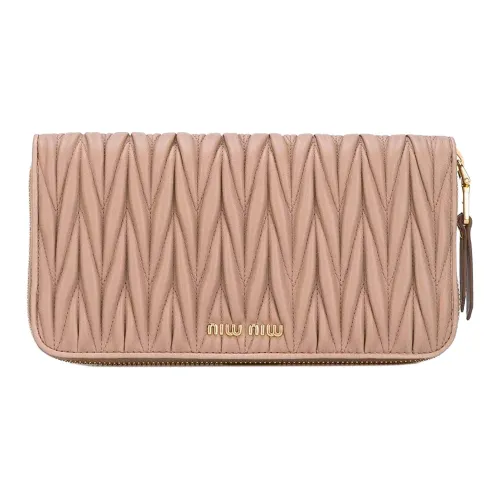 MIU MIU Кожа Кошелек Женские Розовый